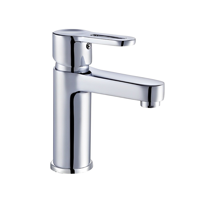 OJ-J1801H Single Suis Basin Sink Air Panas dan Sejuk Keluli Tahan Karat Basin Faucet